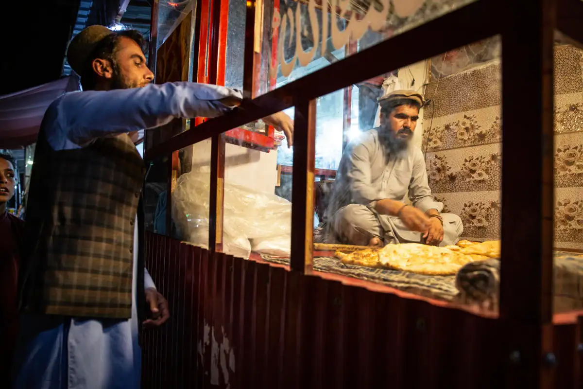 نانوایی در افغانستان