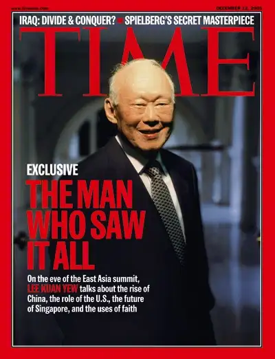آقای لی رهبر اول سنگاپور
