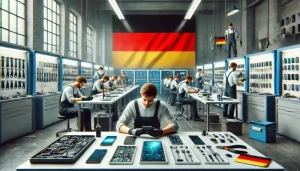 تصویر درآمد تعمیرات موبایل در آلمان