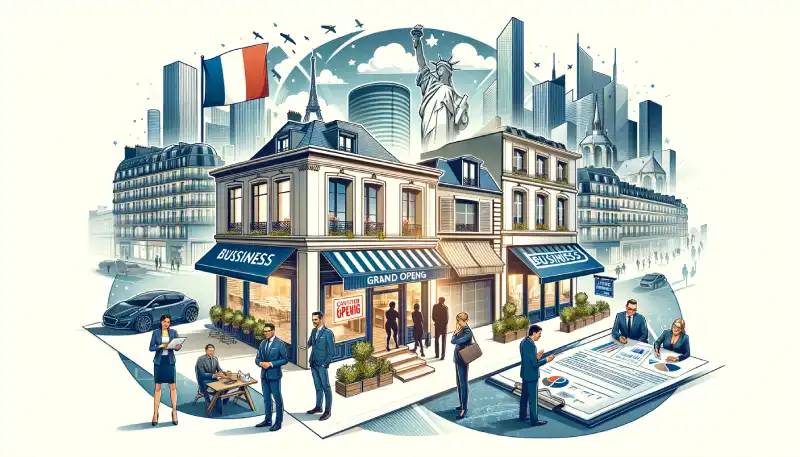 تصویر نمایی از تجارت در فرانسه