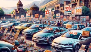تصویر قیمت ماشین در ارمنستان