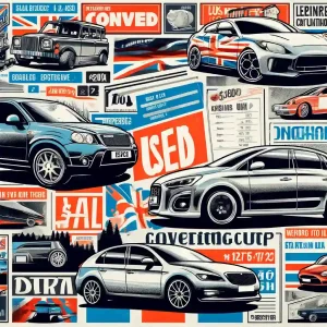 تصویر قیمت ماشین در انگلیس