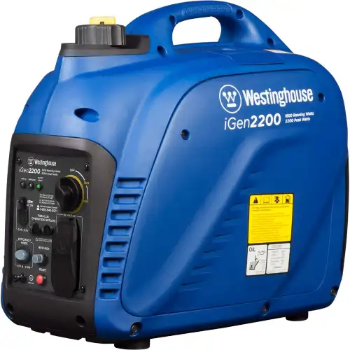 Westinghouse 2200 super quiet inverter generator