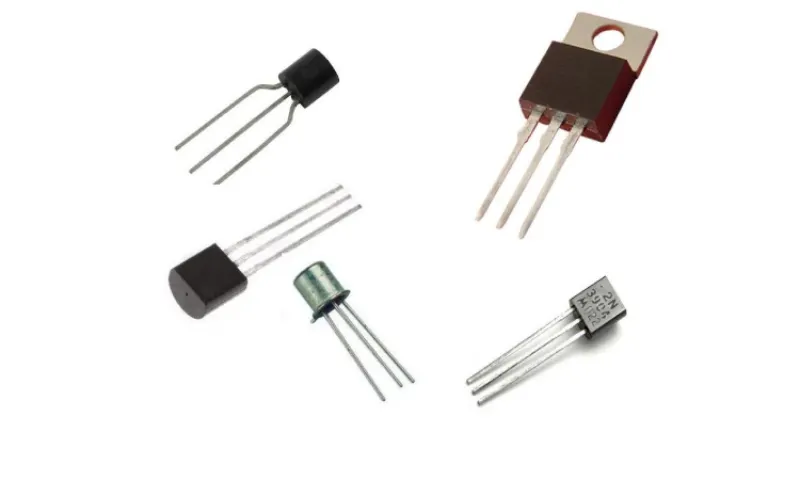 تصویری از ۵ نوع ترانزیستور