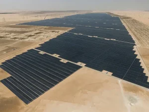 تصویر نیروگاه خورشیدی امارات