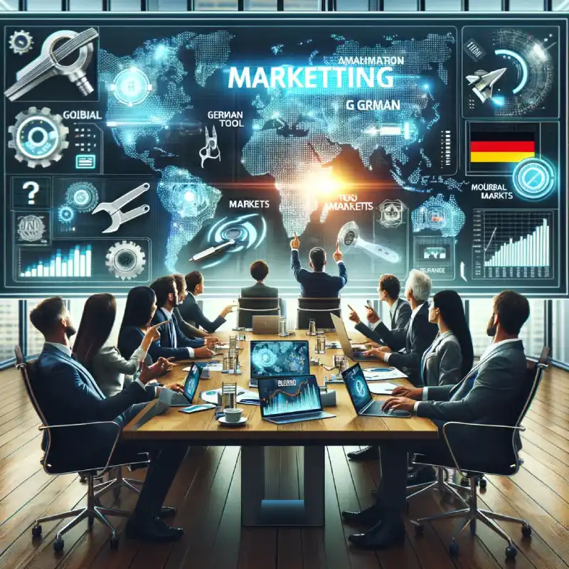 تصویر استراتژی بازاریابی ابزارآلات آلمانی