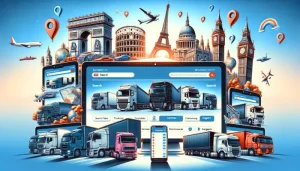 تصویر سایت خرید و فروش کامیون در اروپا