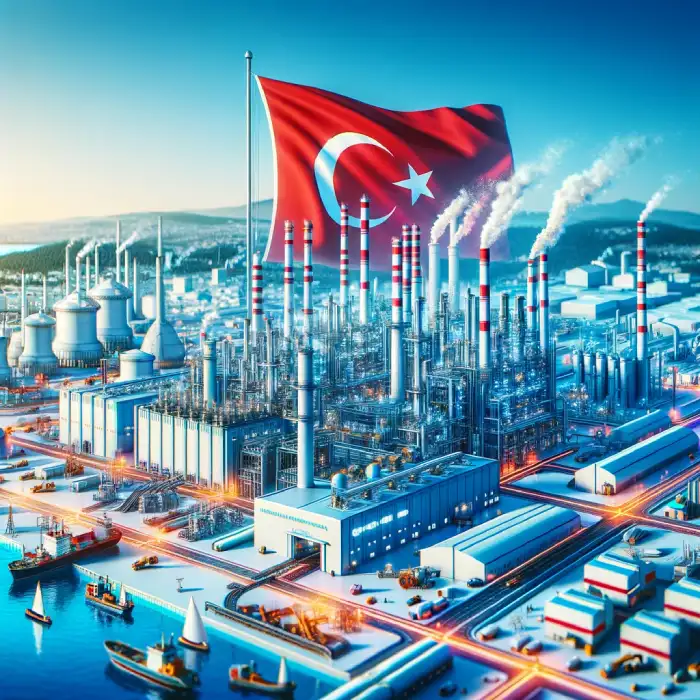 تصویر صنعتی ترین شهر ترکیه