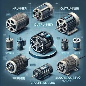 تصویر انواع موتور براشلس
