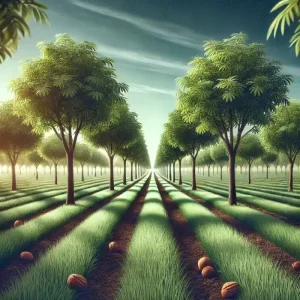 تصویر تعداد درخت گردو در هکتار