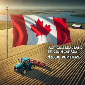 تصویر قیمت هر هکتار زمین کشاورزی در کانادا