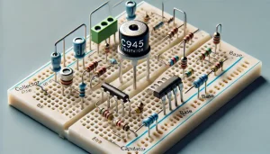 تصویر آموزش ساخت مدار با ترانزیستور c945
