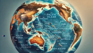 تصویر اقیانوس آرام در کدام کشور است؟