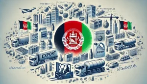 تصویر بهترین کالا برای صادرات به افغانستان و پرچم افغانستان