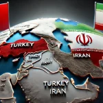 تصویر ترکیه بزرگتر است یا ایران؟