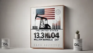 تصویر تولید نفت آمریکا