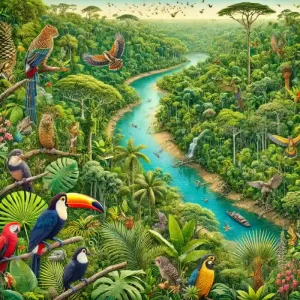 تصویر جنگل آمازون کجاست؟