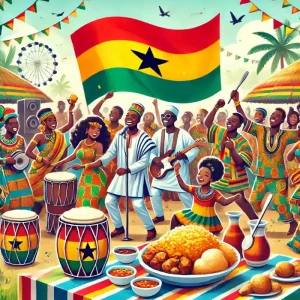تصویر فرهنگ مردم غنا
