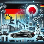تصویر مقایسه صنعت آلمان و ژاپن