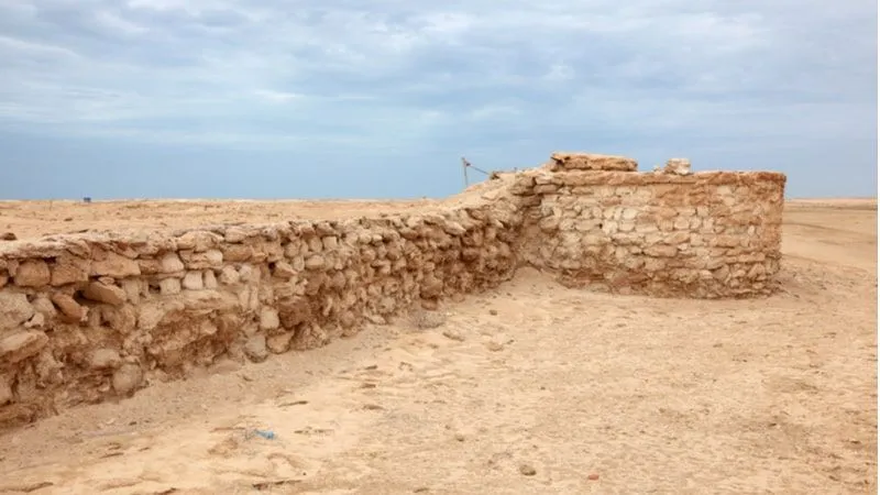 تصویر ۲۰. محوطه باستان‌شناسی الزبارة