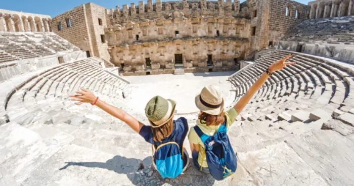 تصویر تئاتر رومی اسپندوس (Roman Theatre in Aspendos)