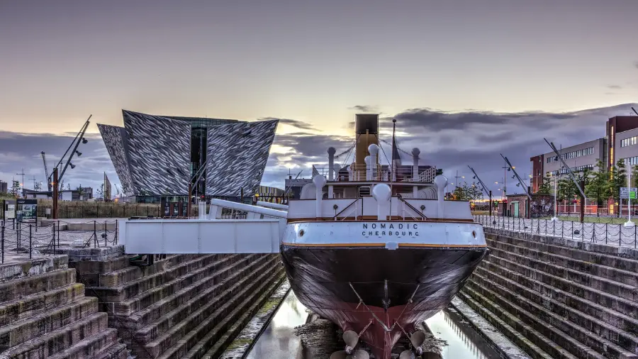 تصویر موزه تایتانیک بلفاست (Titanic Belfast Museum)