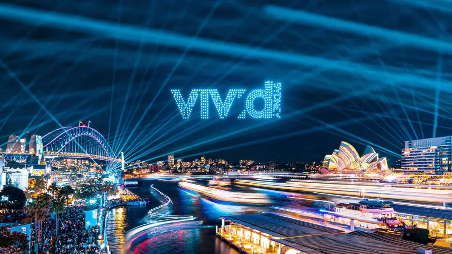 تصویر ویوید سیدنی (Vivid Sydney)