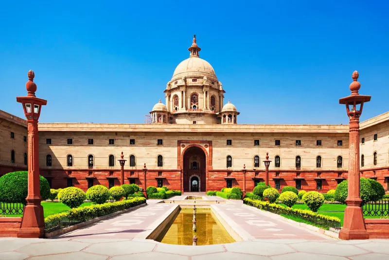 تصویر راشتراپاتی بهاوان (Rashtrapati Bhavan)