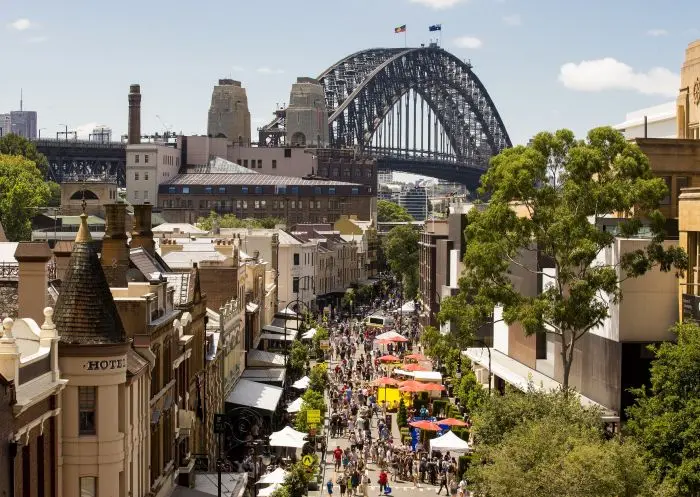 تصویر منطقه the rocks sydney سیدنی